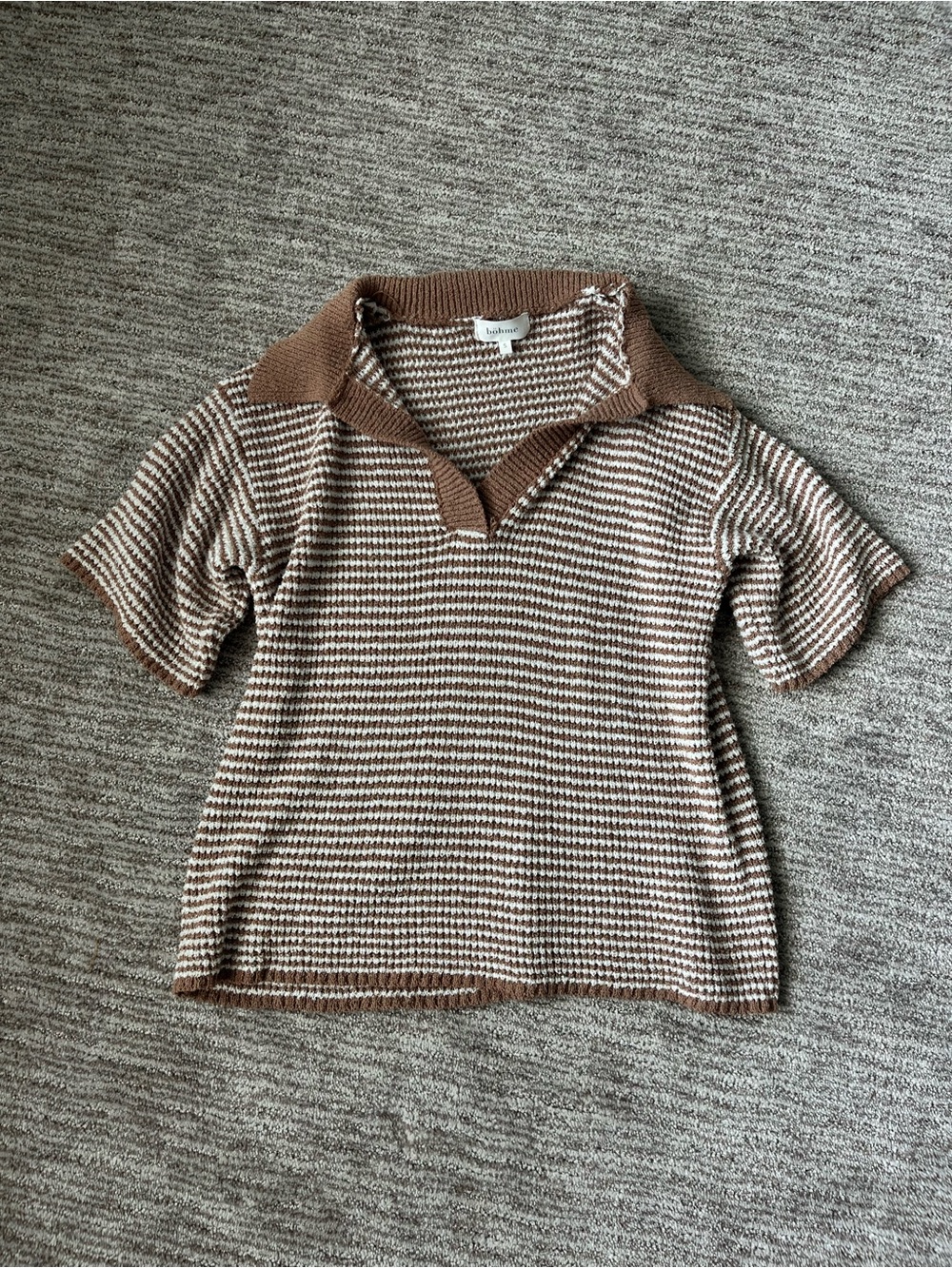 Bohme sweater polo size small